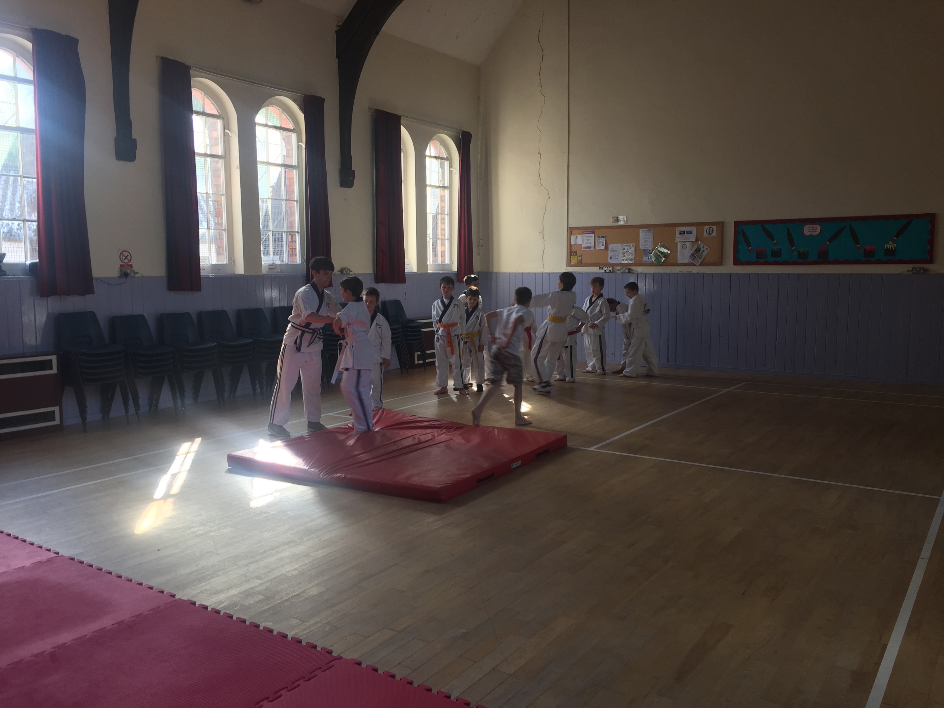 Kids Ju Jitsu classes on throughout the Summer