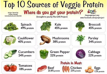 8 high protein vegetables