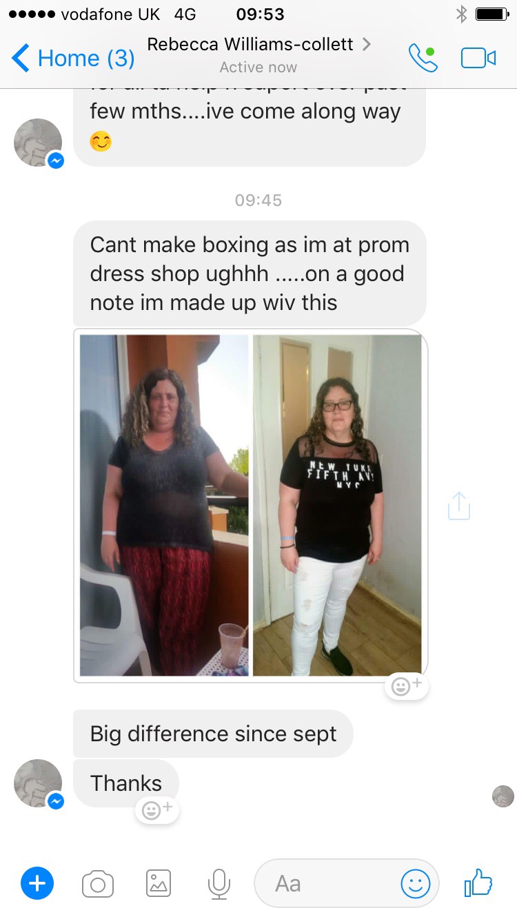 “I lost 2 stone within the first 3 months”